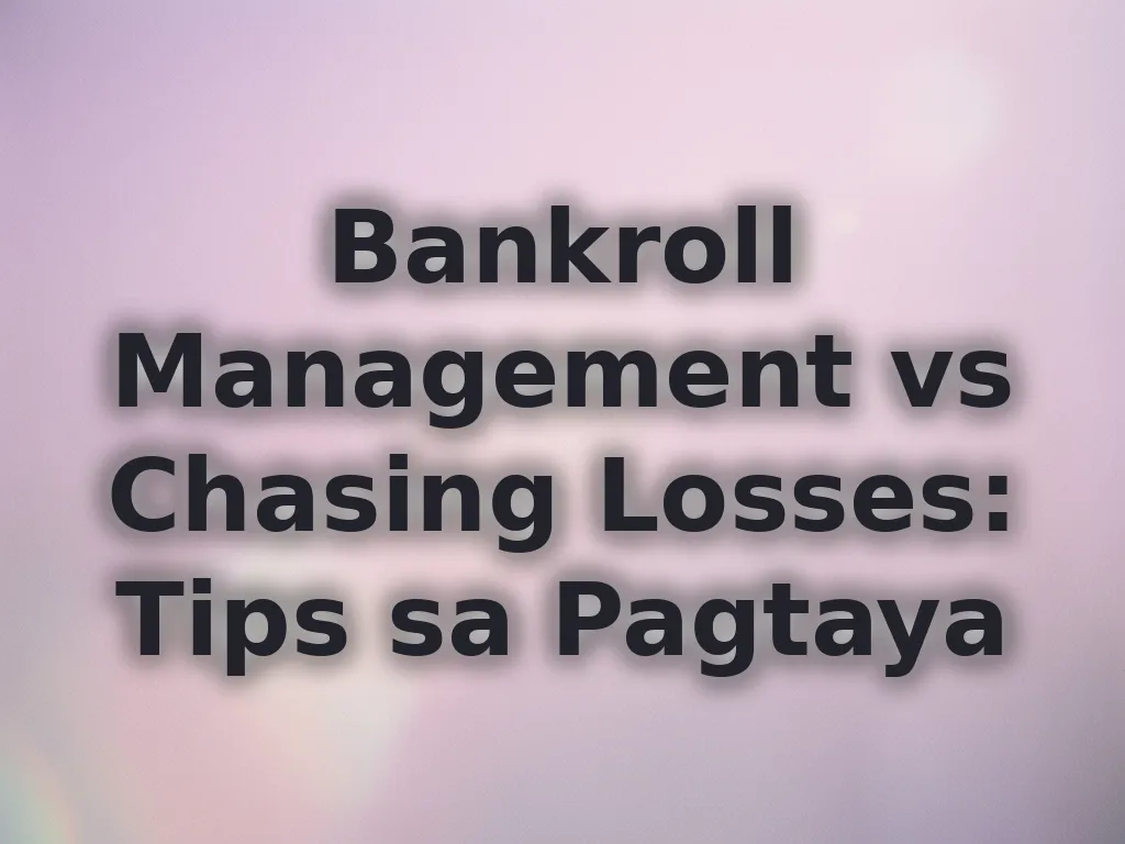 Bankroll Management Guide